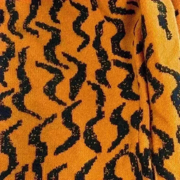 Anthropologie Pant Only Contrast Sweater Neutral Motif Women Viscose - Picture 10 of 10